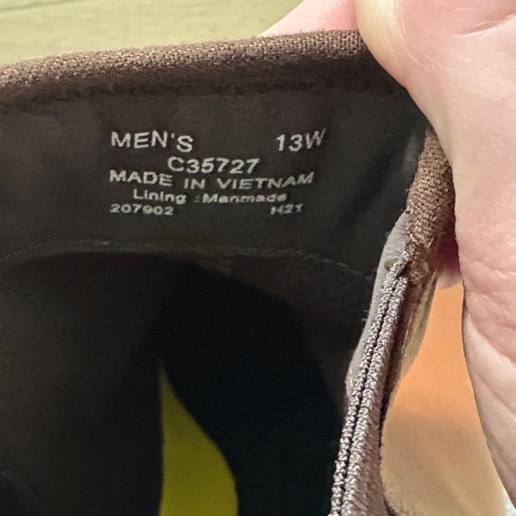 Cole Haan Brown slip on leather Boots 13W - Picture 8 of 9